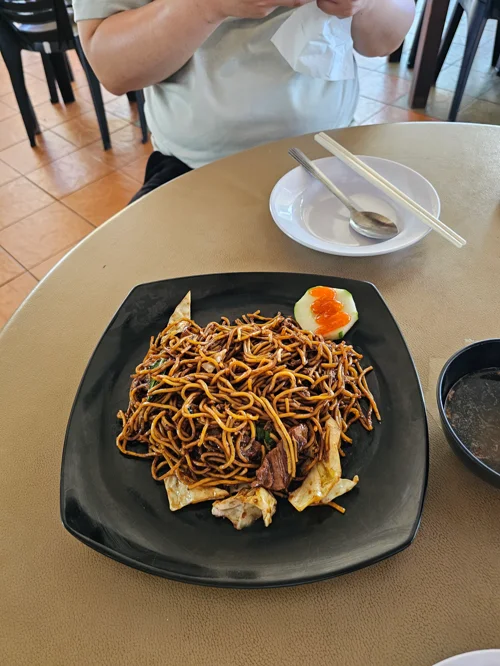 코타키나발루 샘플랑 레스토랑 미고랭 볶음면